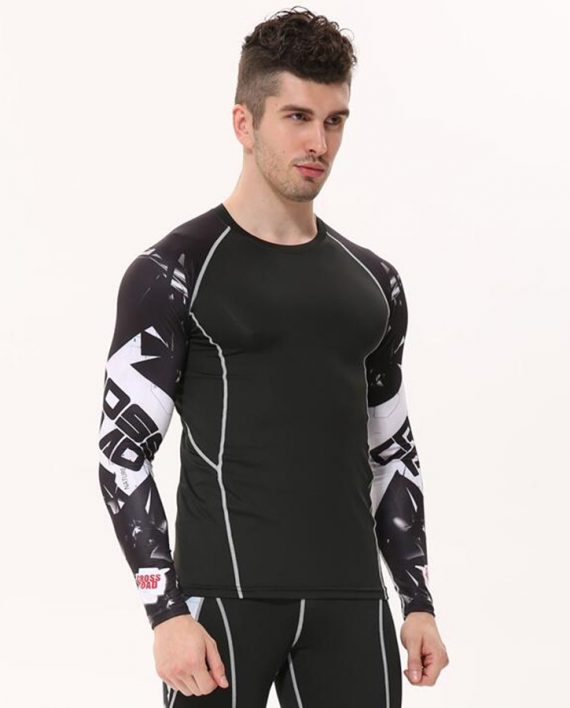 Mens Long Sleeve Compression Shirts